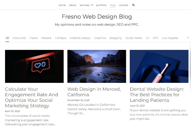 部落格設計示例三 部落格設計示例三